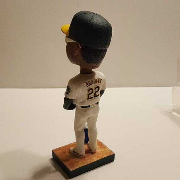 Oakland Athletics A's MILTON BRADLEY BOBBLEHEAD Brand NEW in the box. - Picture 5 of 8